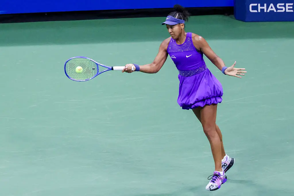 Naomi Osaka in action at the US Open (Credit:Getty)