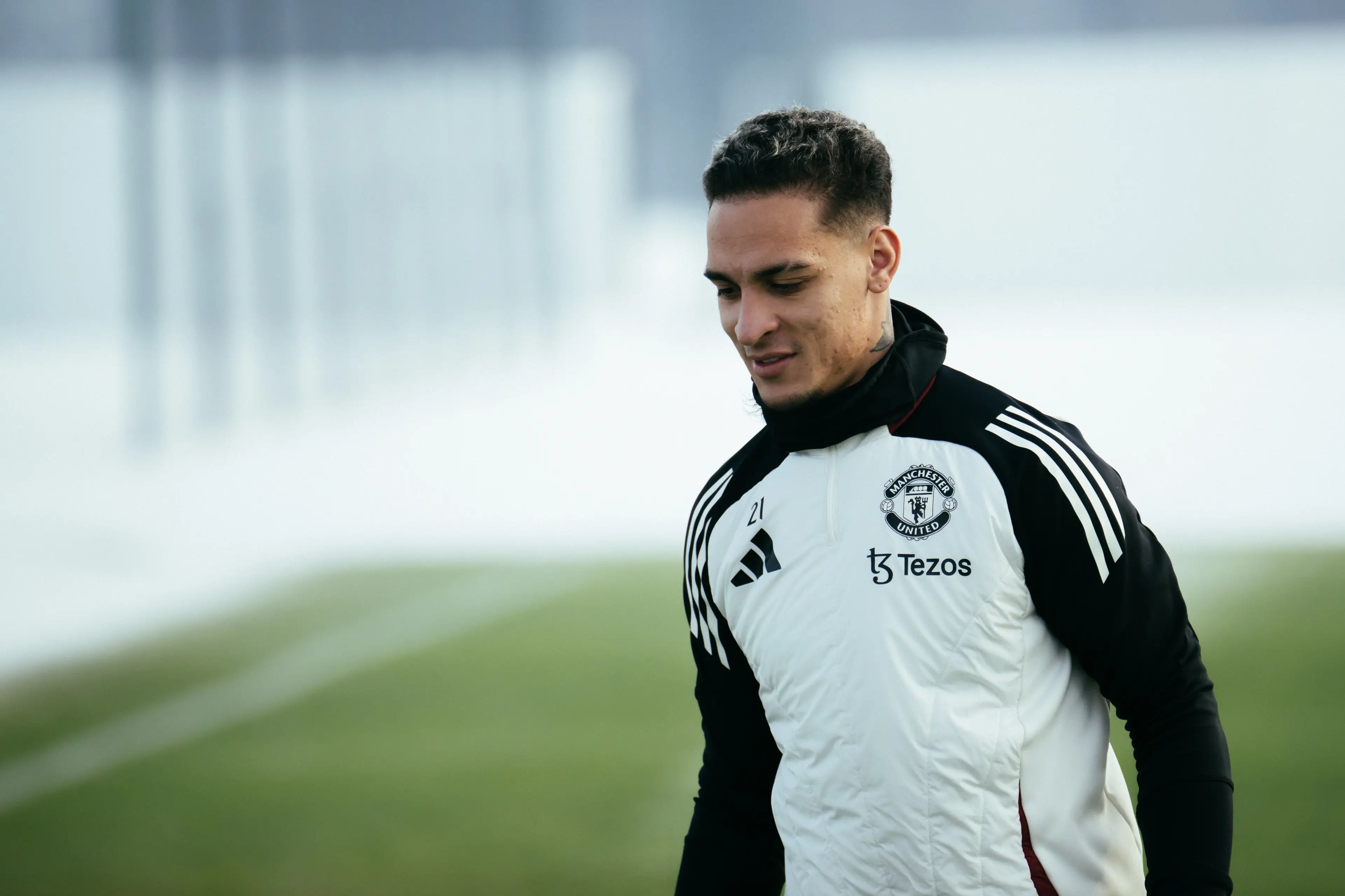 Antony is currently training separately from the rest of the squad. Image credit: Getty