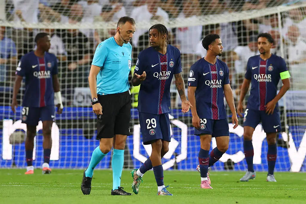 Liverpool fans were impressed with Bradley Barcola (Credit:Getty)