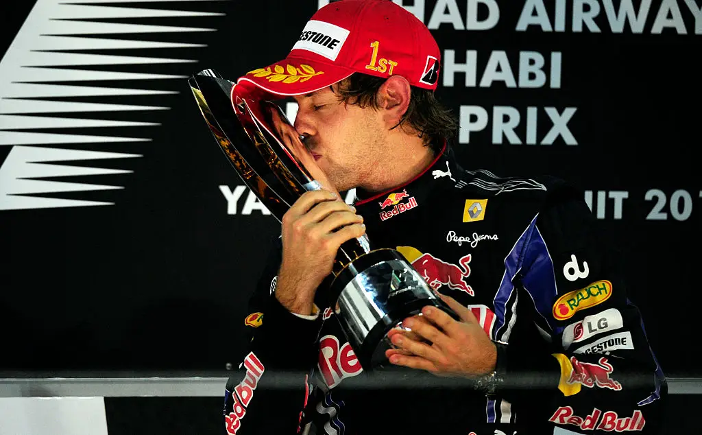 Sebastian Vettel won the 2010 F1 title. (Image: FRED DUFOUR/AFP via Getty Images)