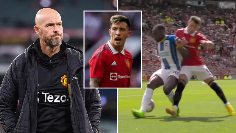 Manchester United slammed for signing Lisandro Martinez after Brighton horror show