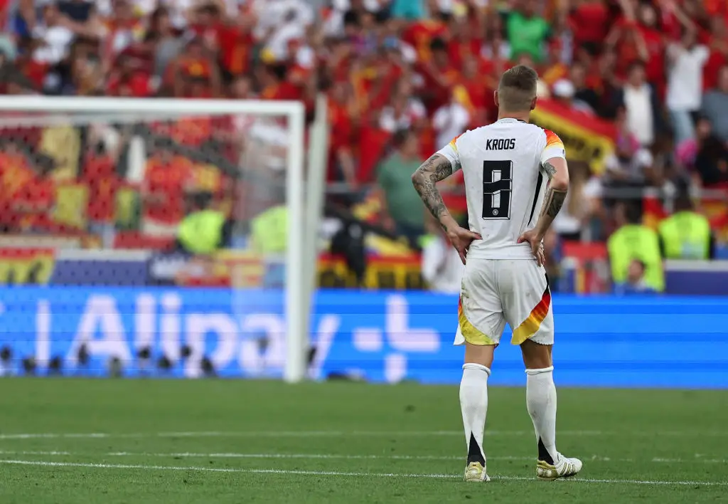 Toni Kroos played his last ever professional football match on July 5, losing to Spain at Euro 2024. (Image: Getty)