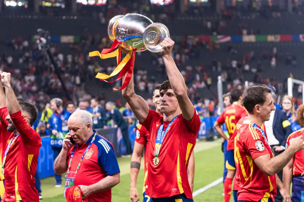 Le Normand was a key player in the Spain squad that won Euro 2024 -