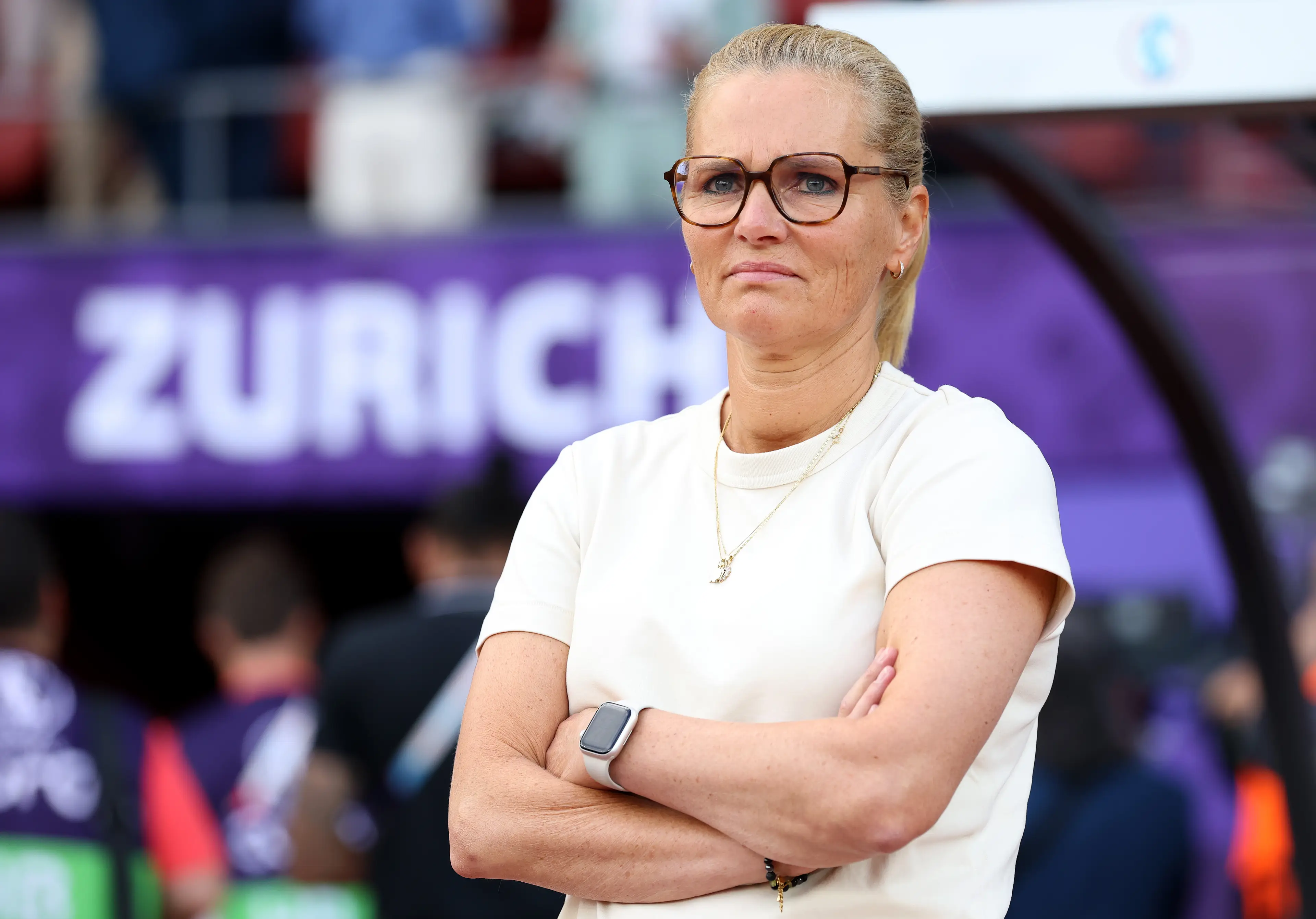 England boss Sarina Wiegman. (Image: Getty)