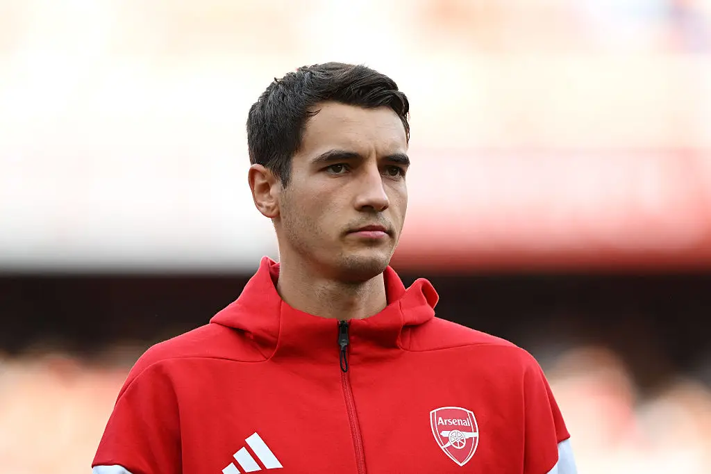 Jakub Kiwior could leave Arsenal (Credit:Getty)