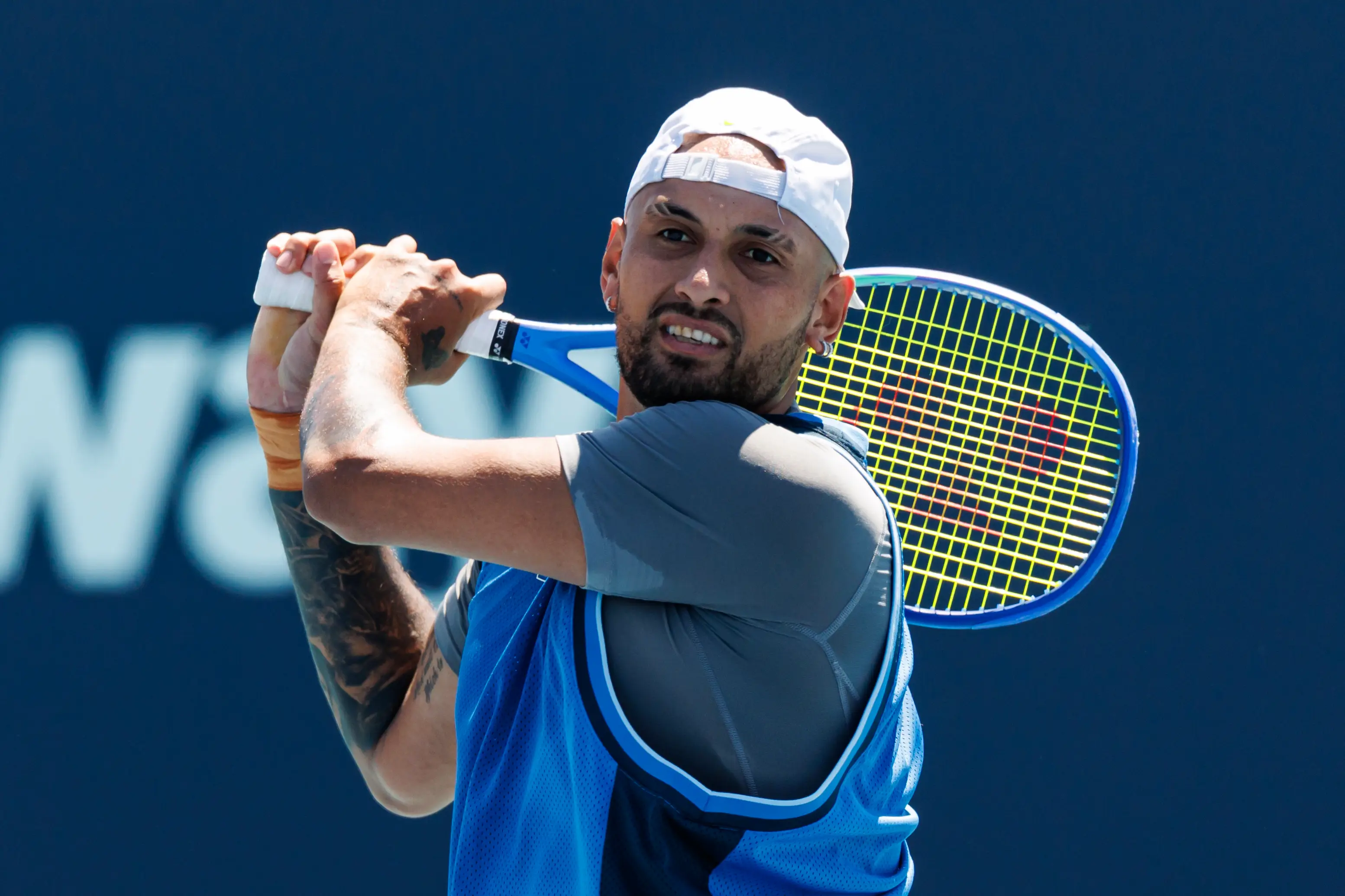 Kyrgios has been ruled out of the entire grass season. (Getty)