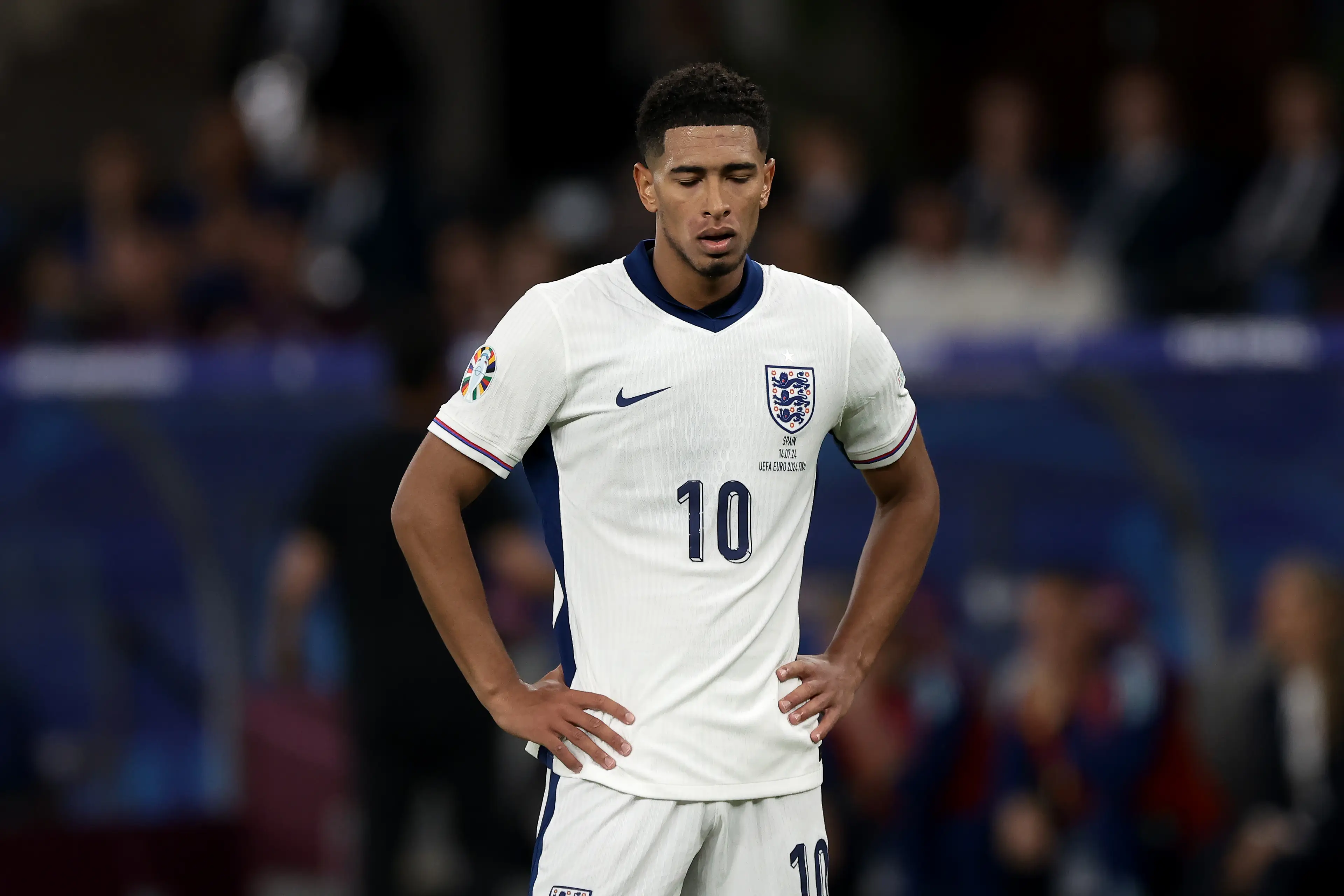 Bellingham was visibly frustrated against Spain (Getty)