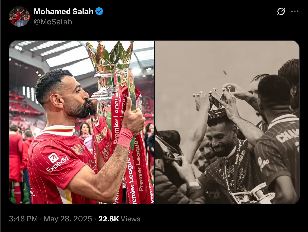 Image: Twitter/@MoSalah