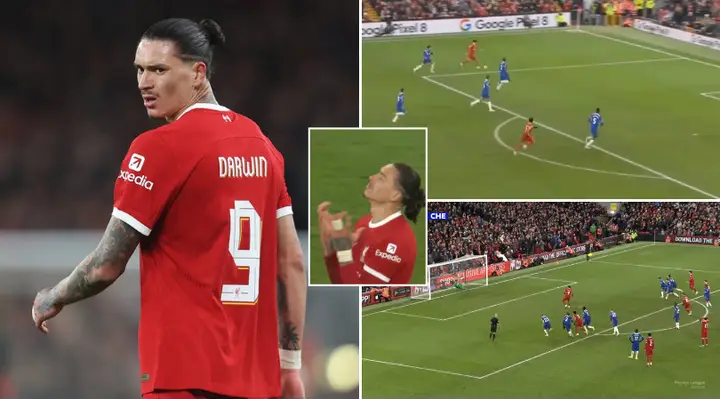 Darwin Nunez broke Premier League record that stood for over 20 years during Liverpool vs Chelsea