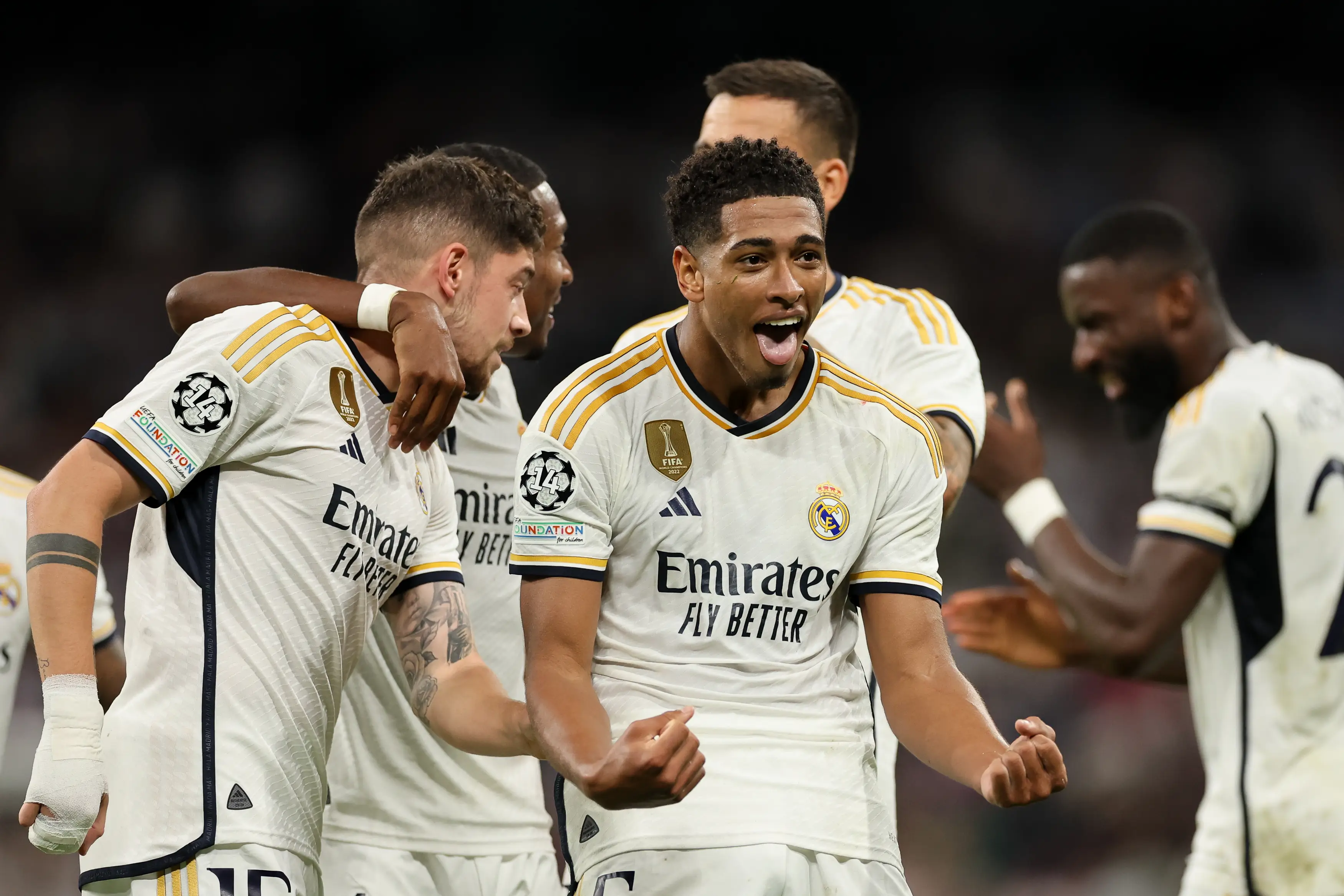 Bellingham has scored 13 goals in 14 games for Real Madrid. (Image