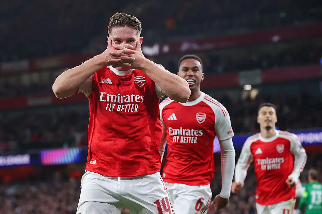 Viktor Gyokeres put in a Man of the Match performance (Credit:Getty)