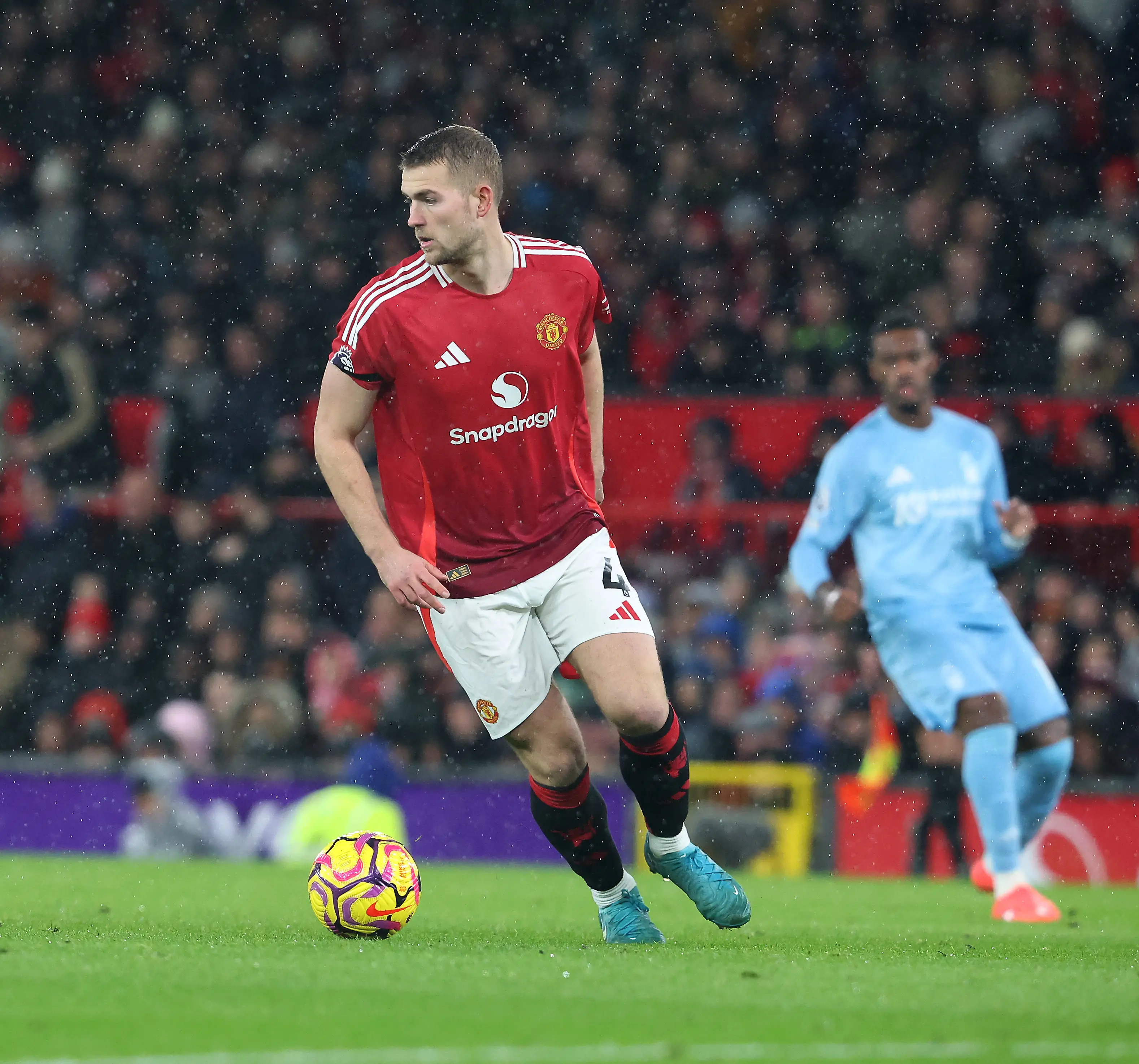 Matthijs de Ligt joined Manchester United this summer. Image: Getty