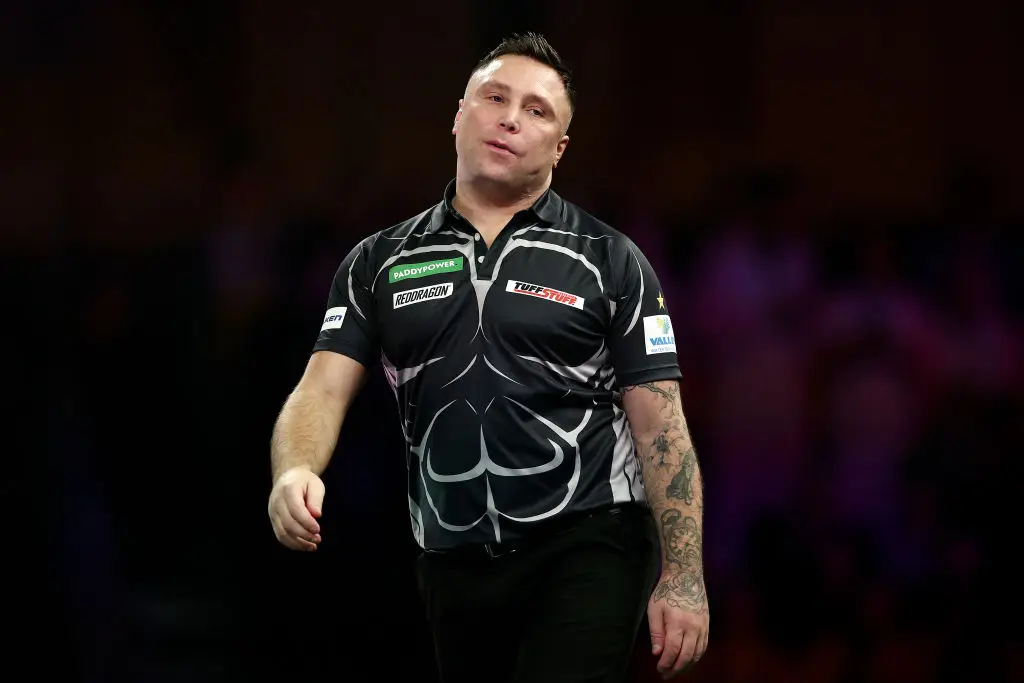 Gerwyn Price lost 5-3 to Chris Dobey at the 2025 World Darts Championship (Image: Getty)