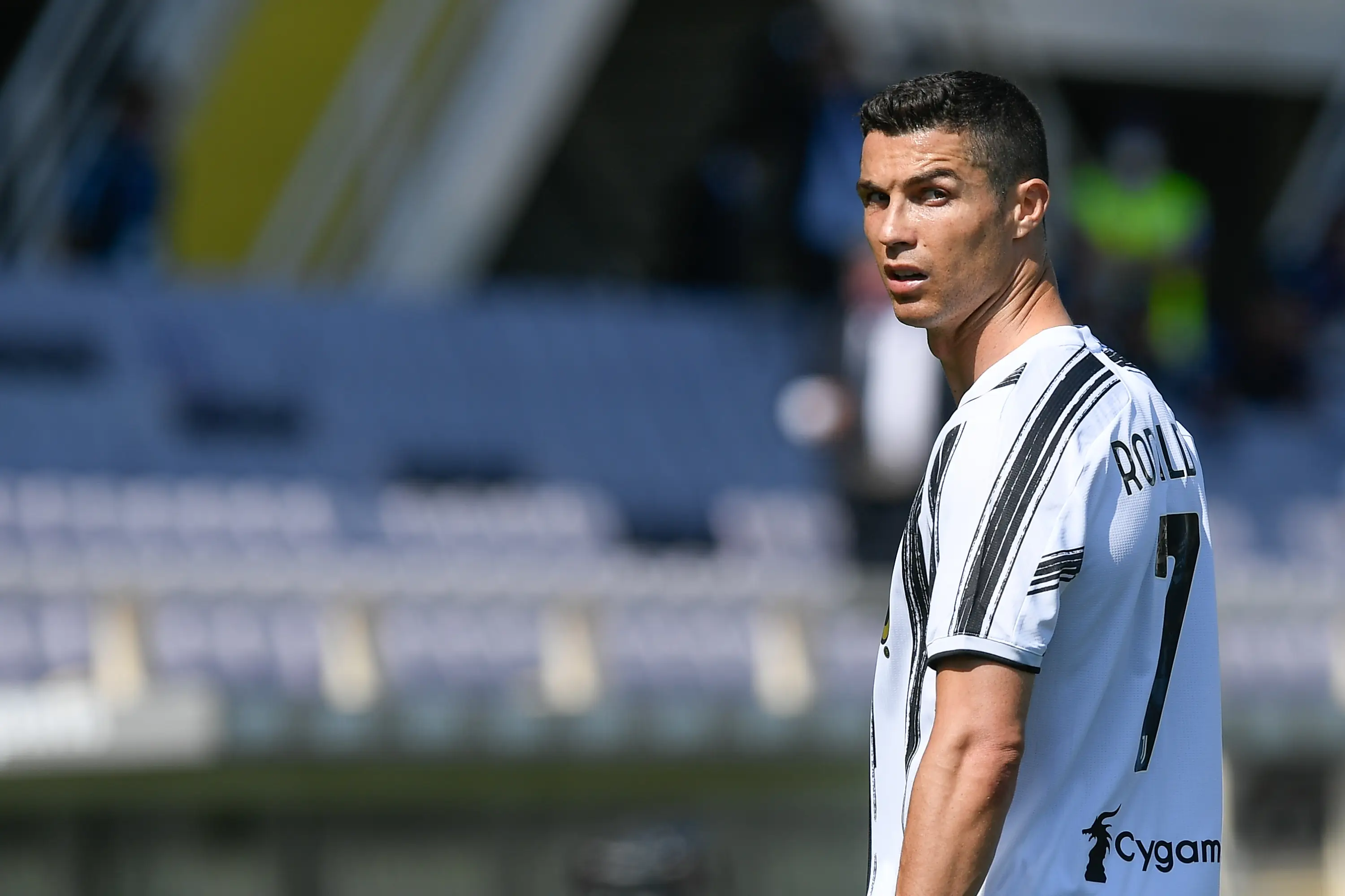 Ronaldo bought all of his Juventus teammates iMacs after a red card on his Champions League debut for the club. Image credit: Getty