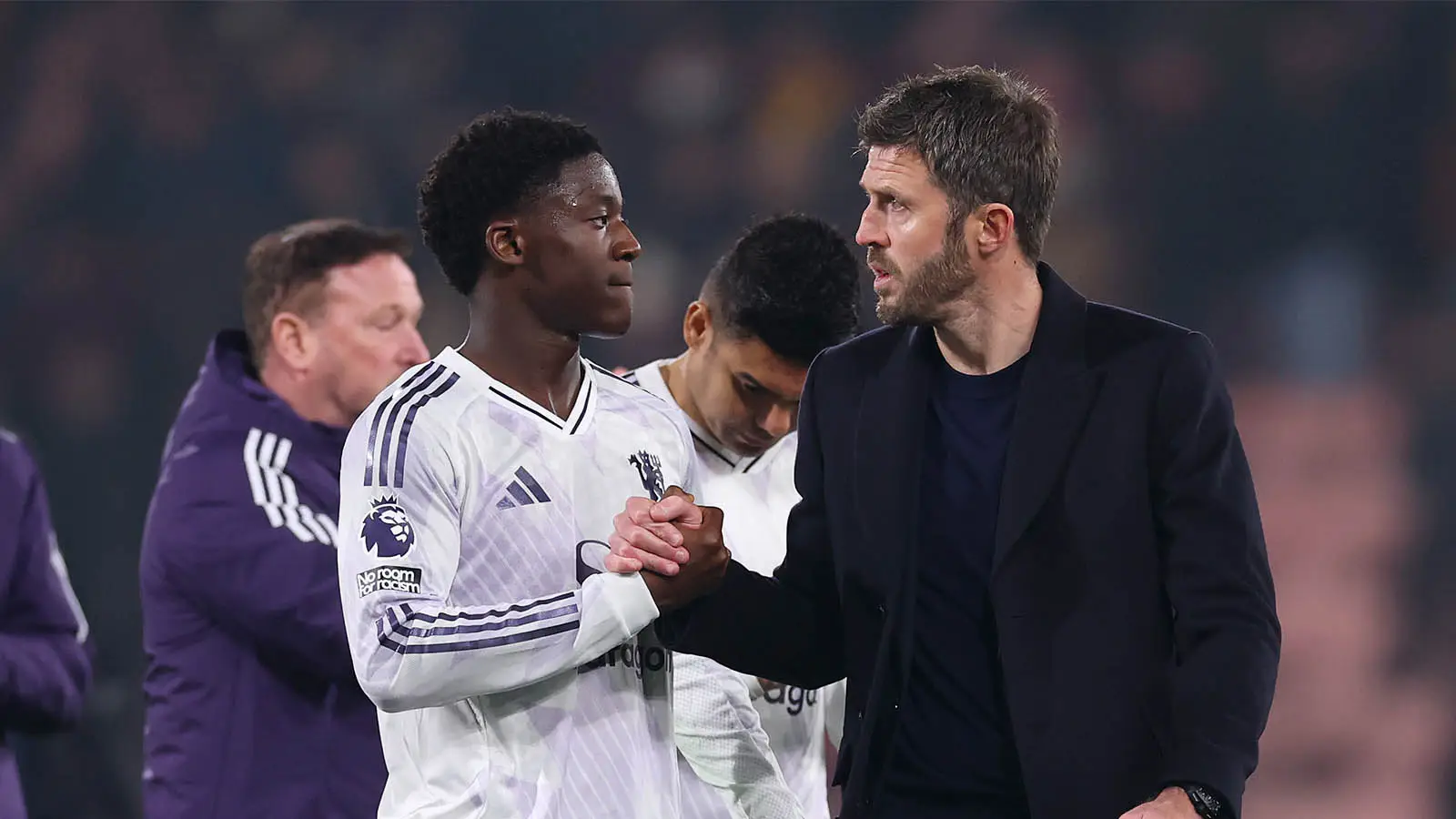 Mainoo has been revitalised under United interim manager Michael Carrick (Image: Getty)