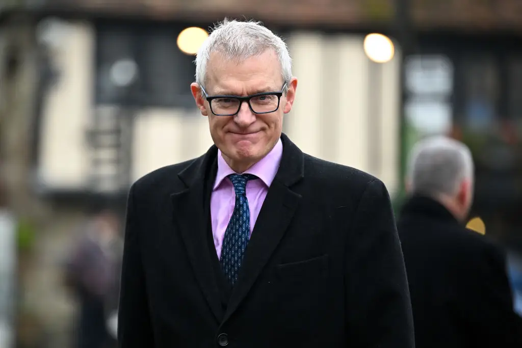 Jeremy Vine confirmed details of his legal battle with Joey Barton on social media. (Image: Getty)