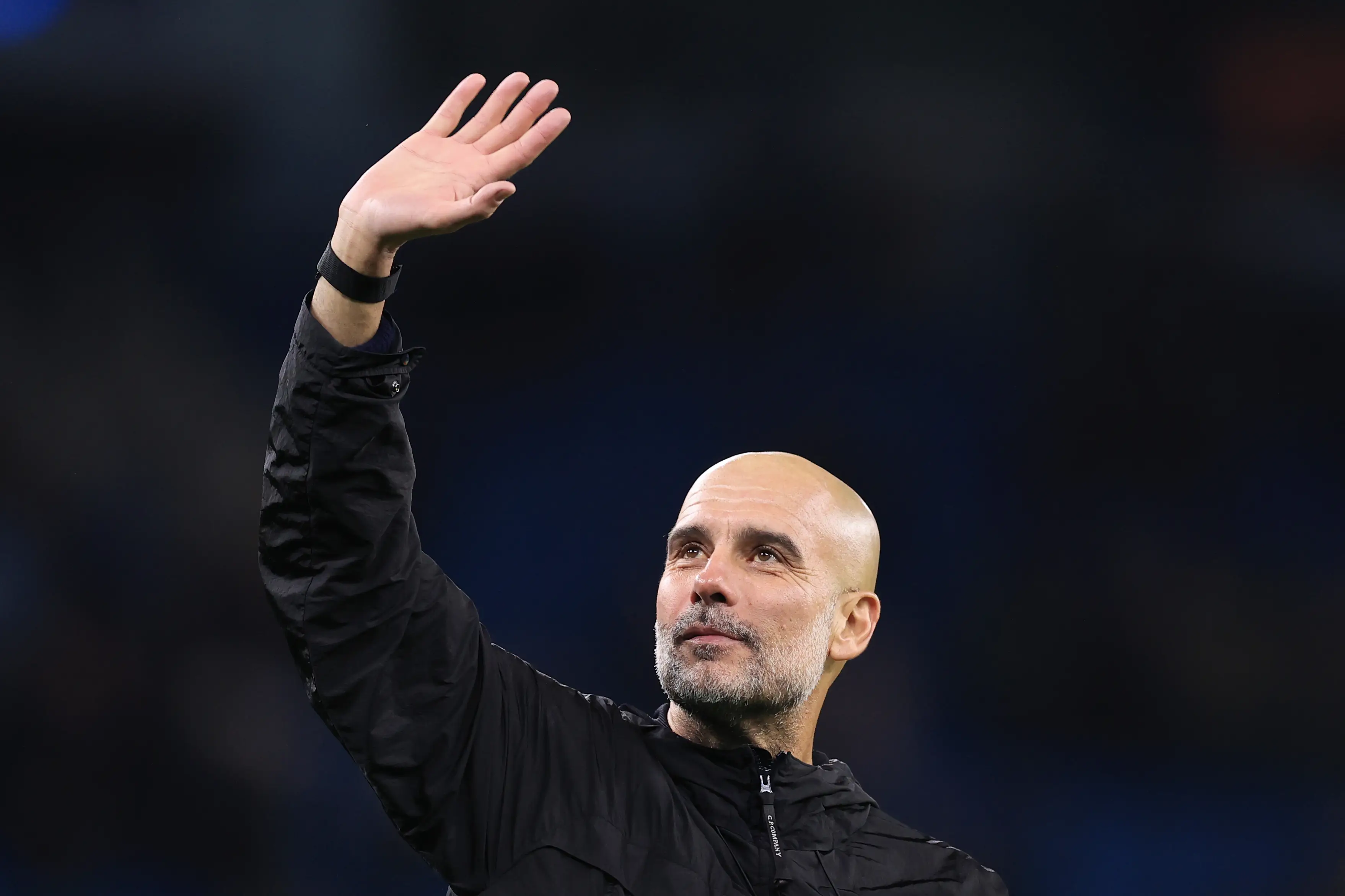 Guardiola is contracted until 2027. Image: Getty