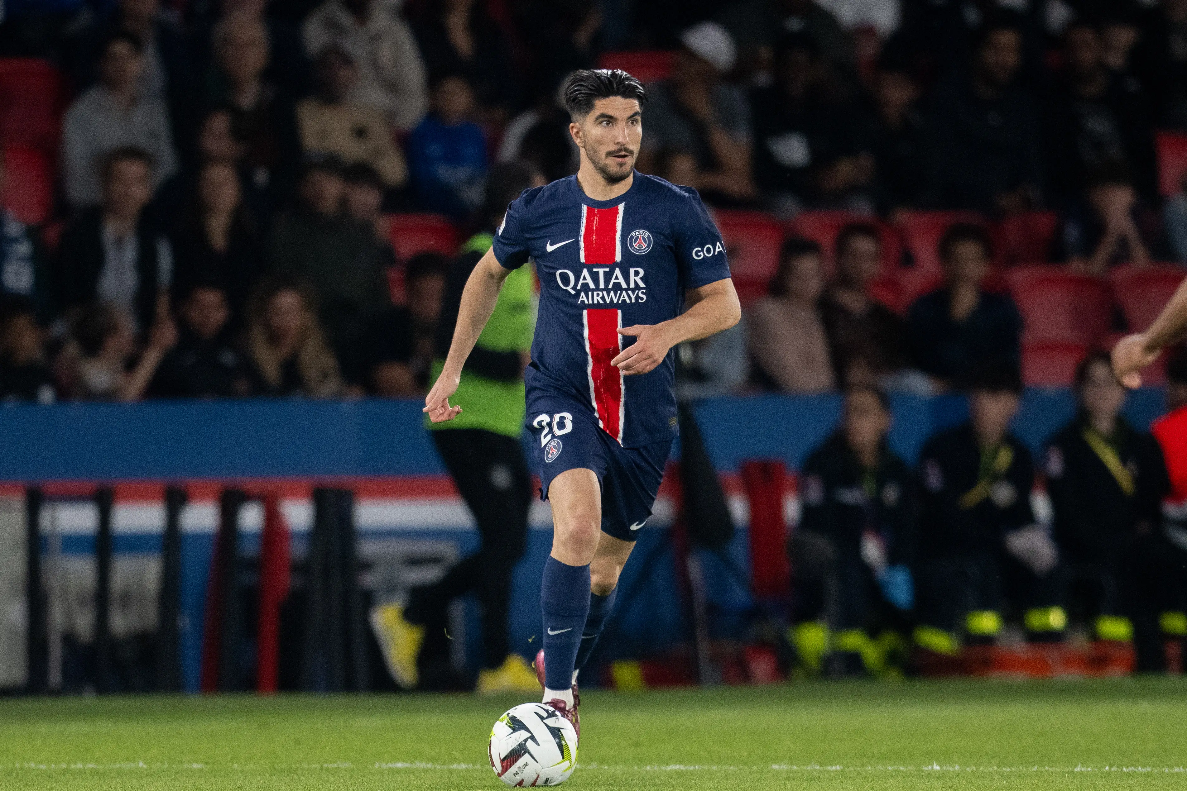 Carlos Soler in action for Paris Saint-Germain. Image: Getty 