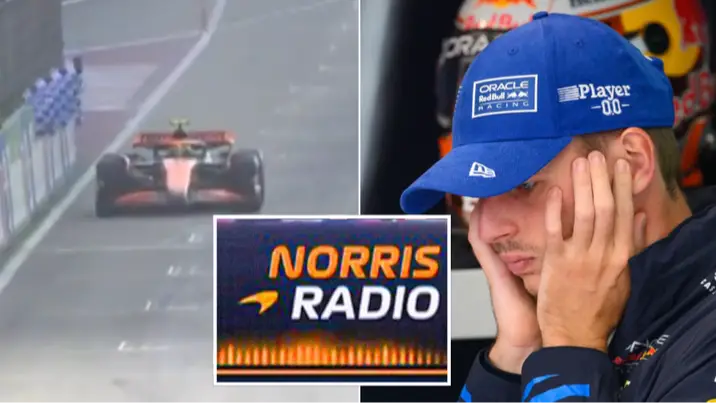 Fans think Lando Norris aimed 'dig' at Max Verstappen over team radio after winning Dutch GP