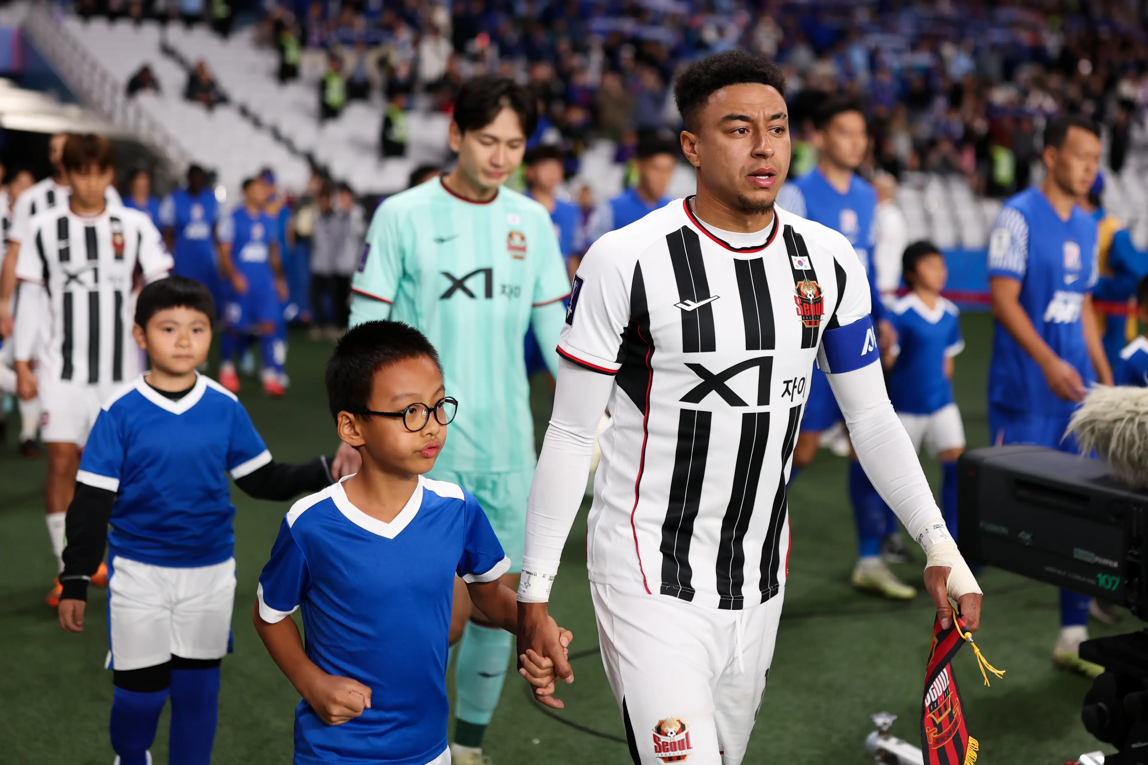 Lingard is the captain of FC Seoul. Image credit: Getty