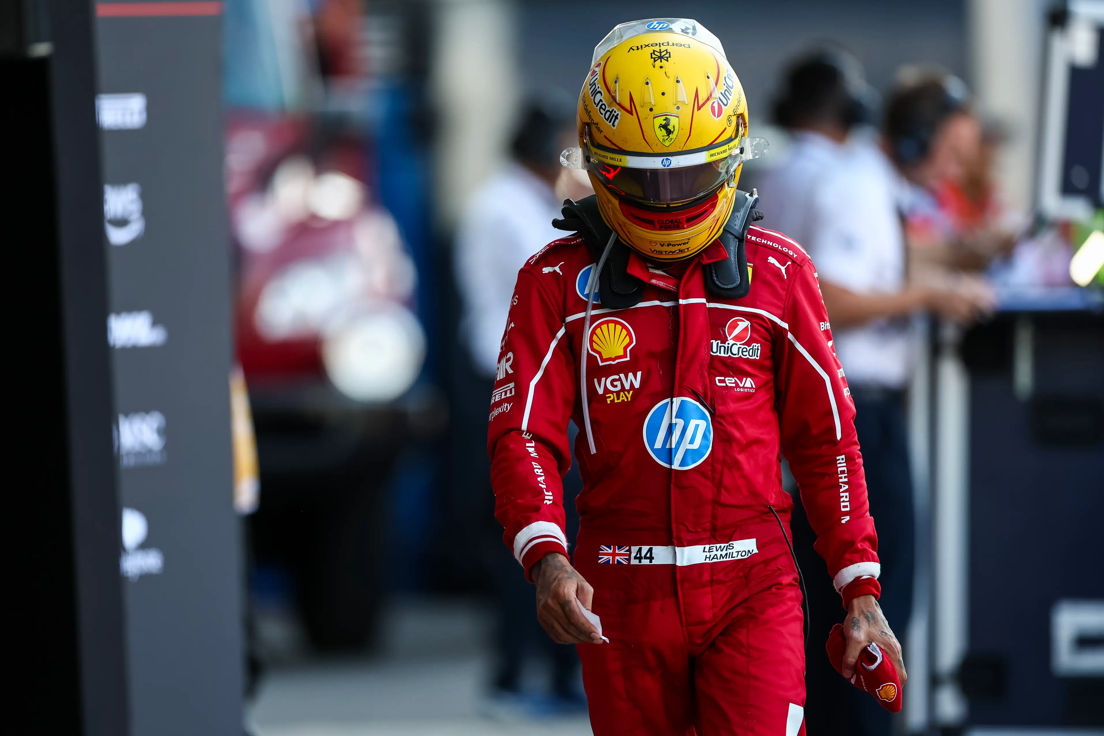 Lewis Hamilton has struggled at Ferrari (Image: Getty)