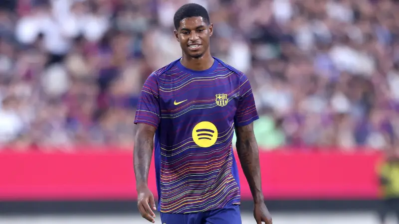 Marcus Rashford has impressed in his first appearances for Barcelona. (Image: Getty)