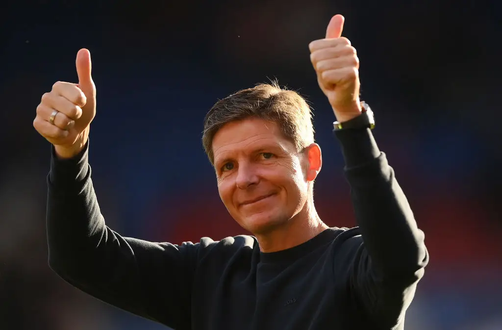 Oliver Glasner is Crystal Palace head coach (Credit:Getty)