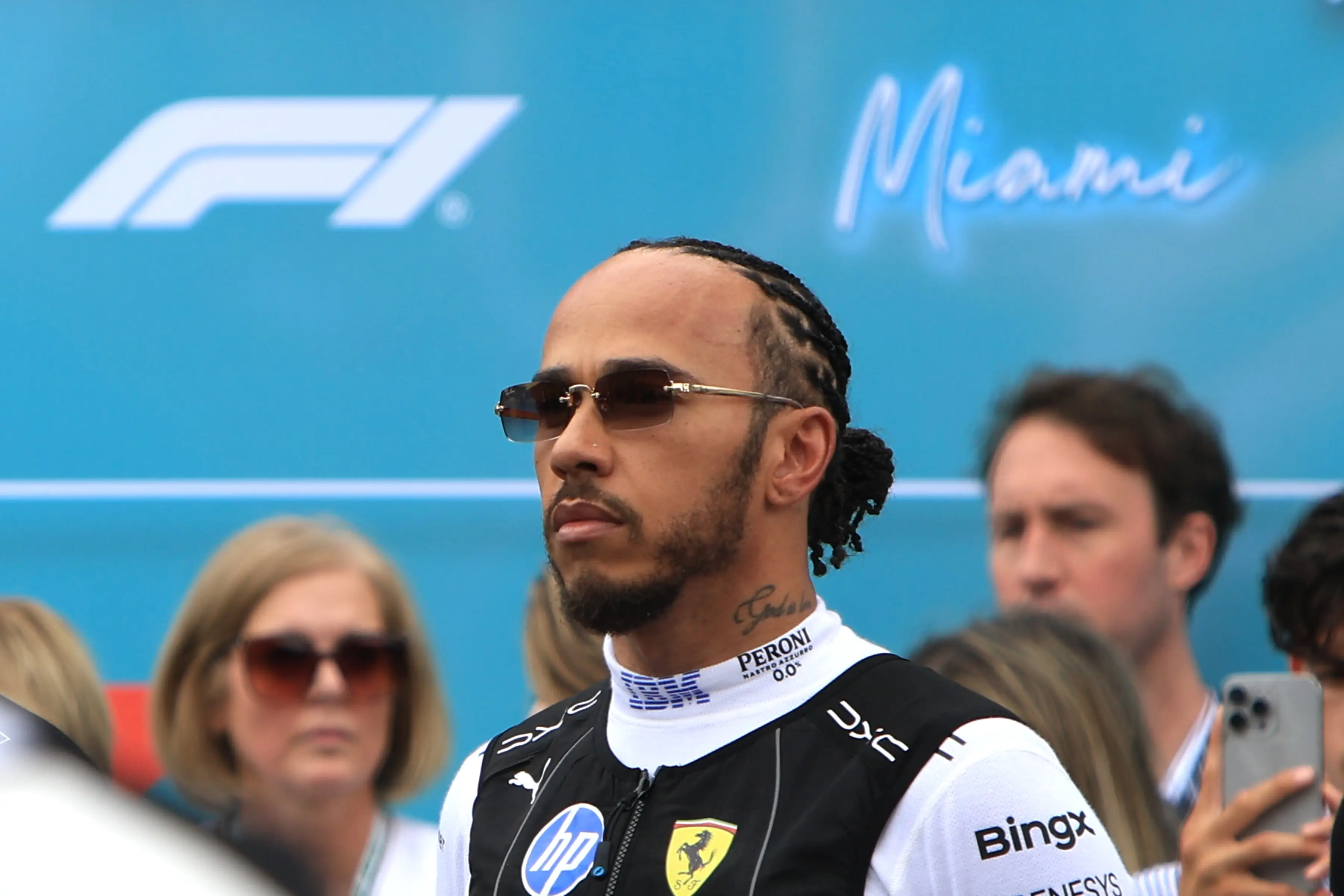 Lewis Hamilton finished sixth at the Miami Grand Prix. Image: Getty