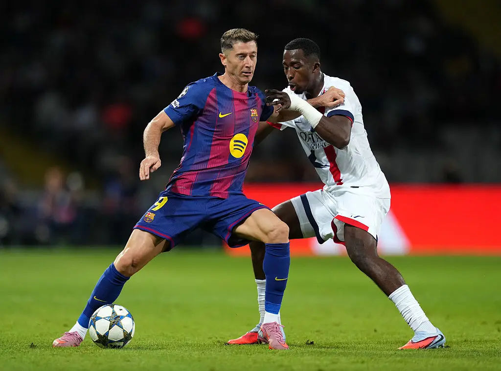 Barcelona face PSG in their second Champions League match. (Image: Alex Caparros - UEFA/UEFA via Getty Images)