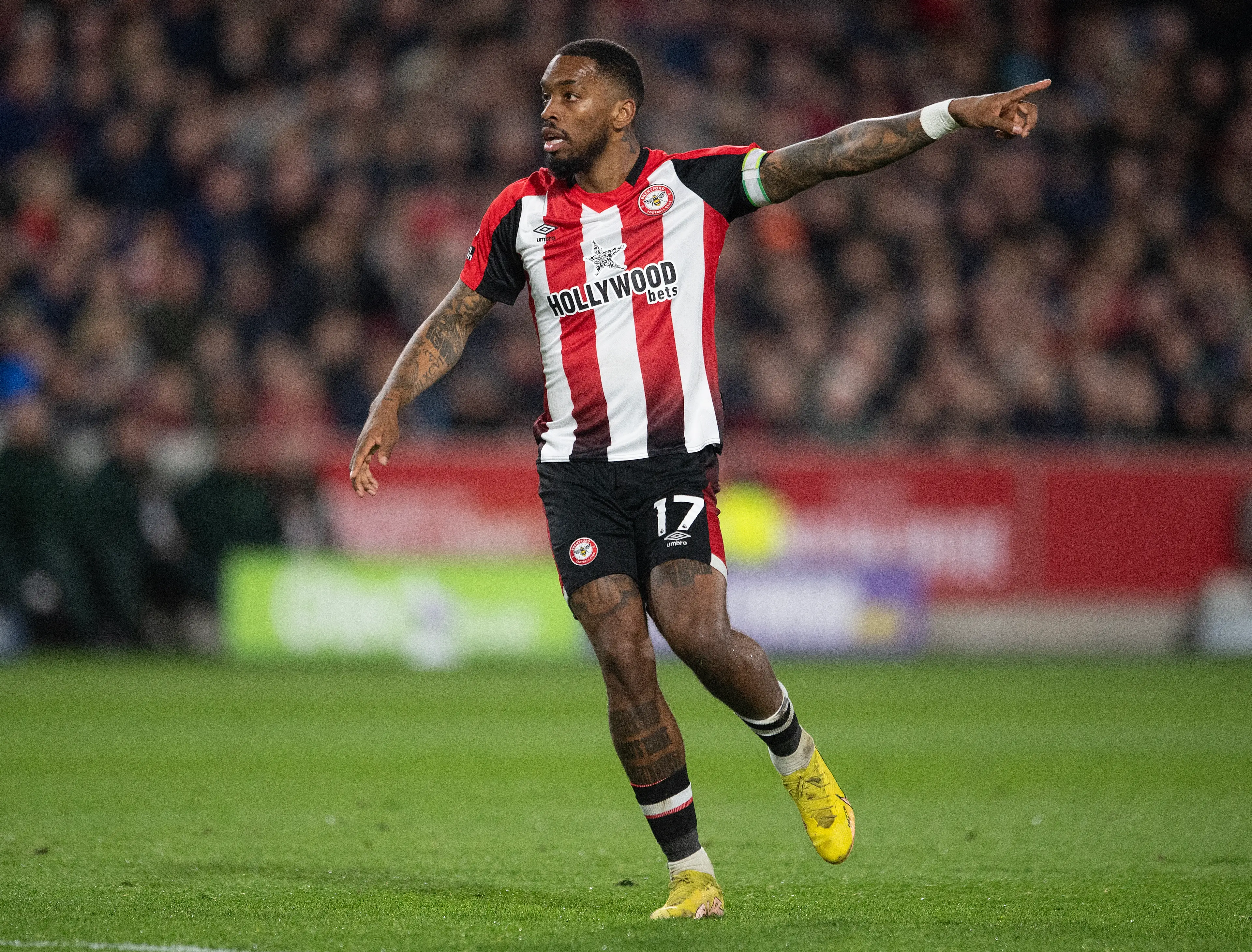 Brentford's Ivan Toney. (