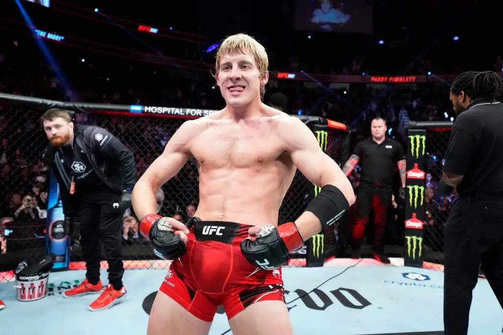 Paddy Pimblett puts on a serious amount of weight between fights. (Image: Chris Unger/Zuffa LLC)