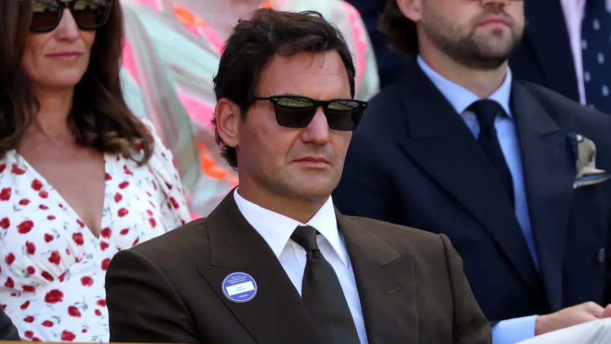 Why Roger Federer sat alone in the Royal Box at Wimbledon