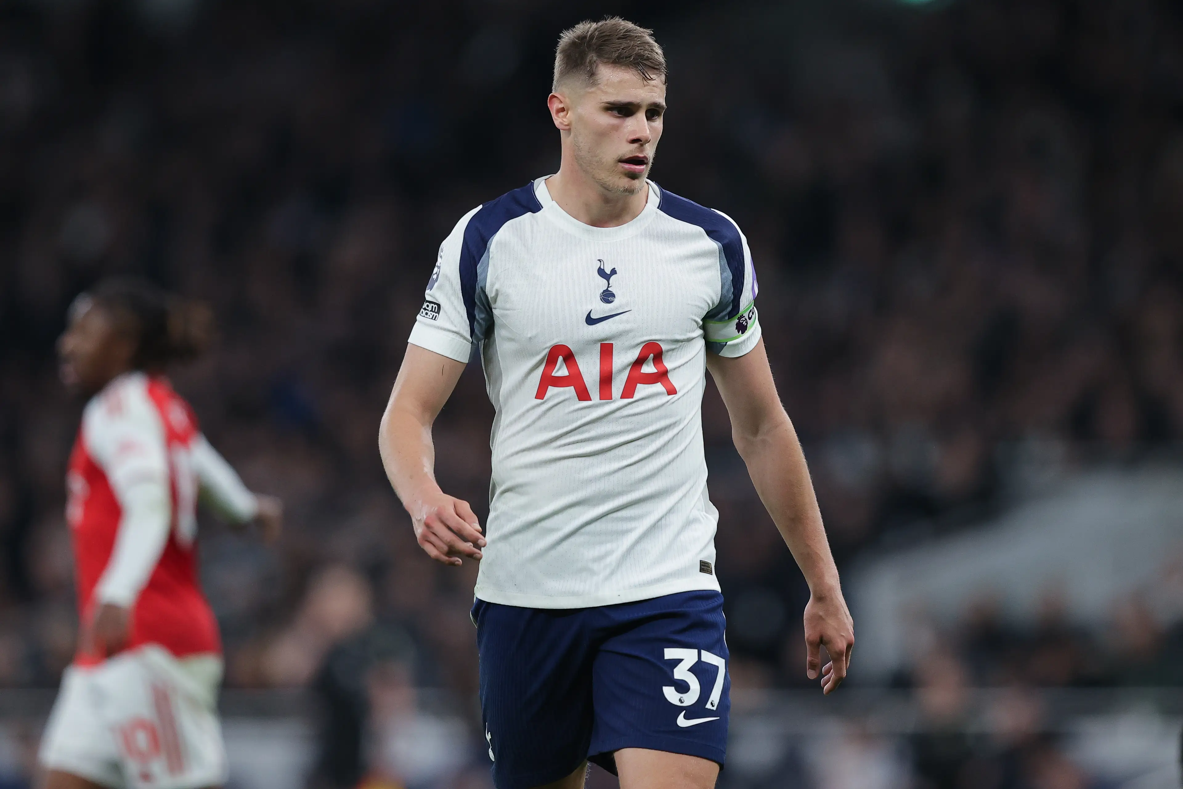 Micky van de Ven has also been linked with a transfer. Image: Getty