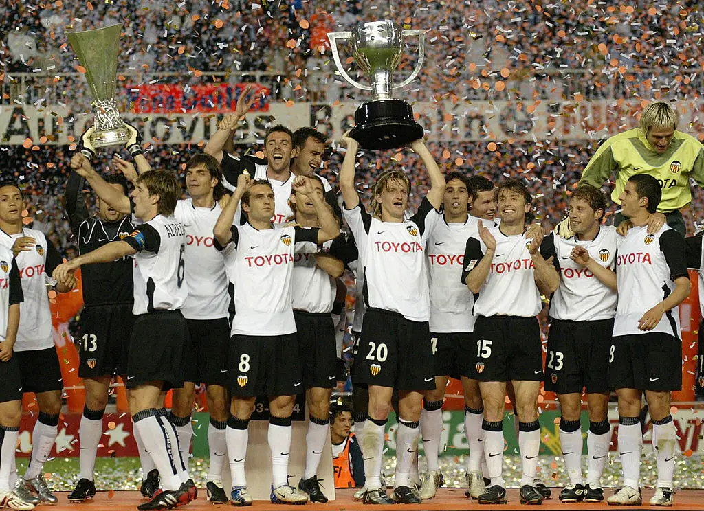 Valencia did the La Liga and UEFA Cup double in 2004, two years before plans for a new stadium emerged -