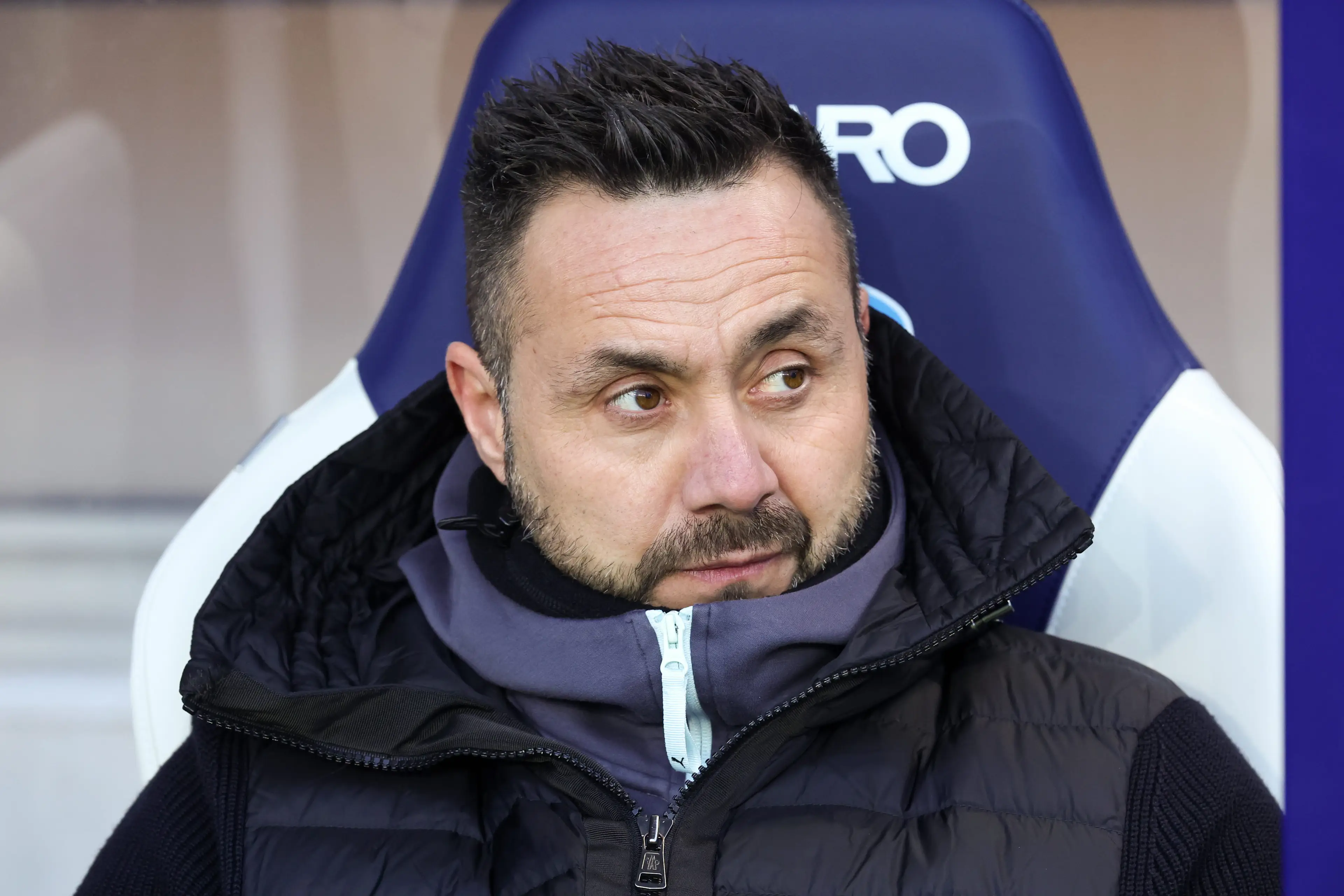 Roberto De Zerbi left Marseille by mutual consent in February (Image: Getty)