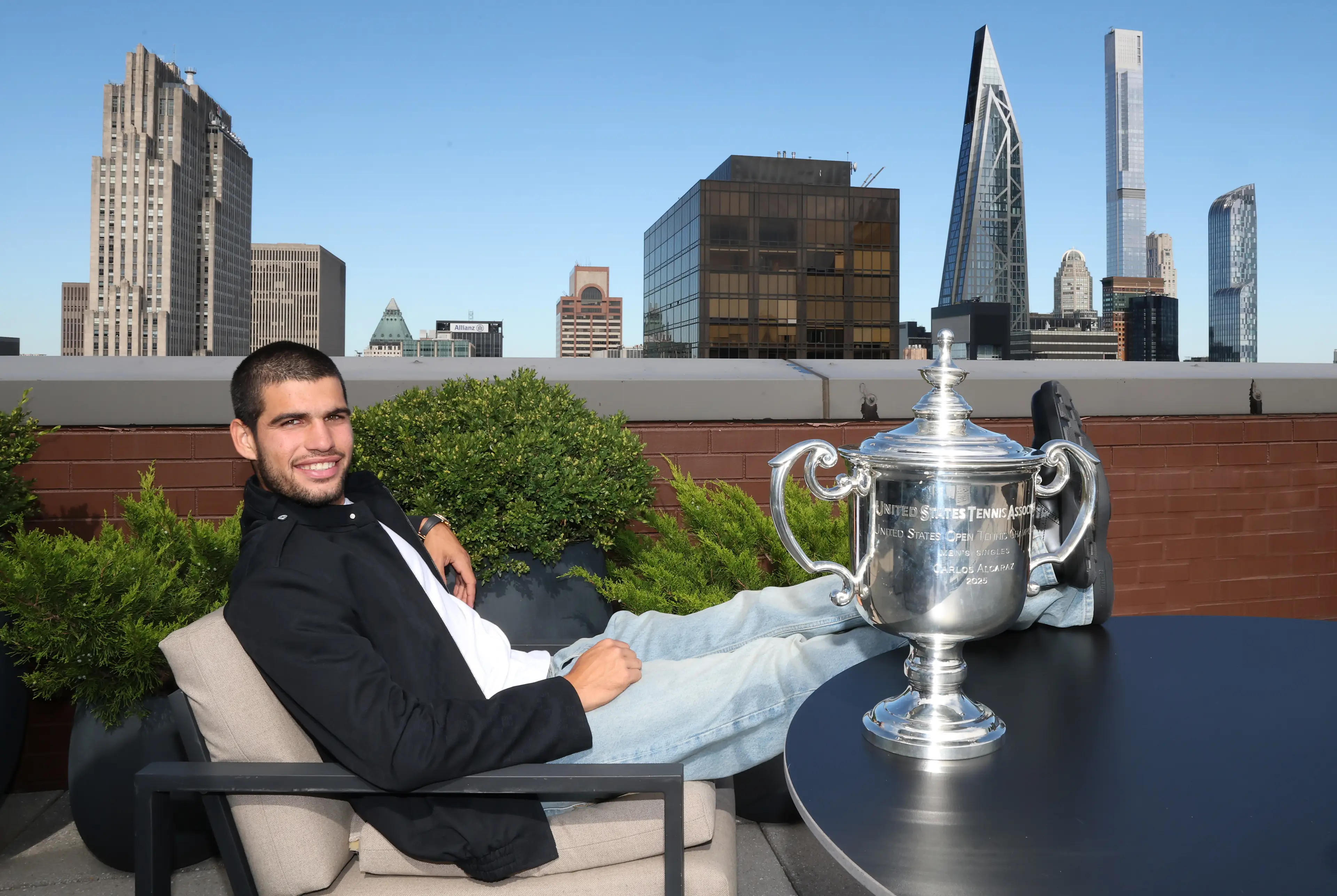 Carlos Alcaraz won the US Open last weekend. Image: Getty