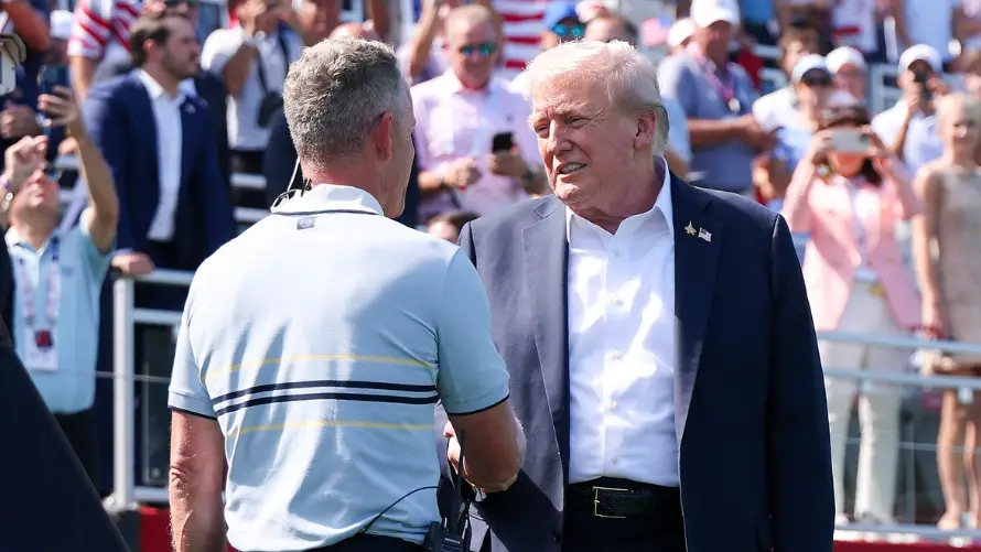 Luke Donald Reveals What Donald Trump Said to Him at Ryder Cup
