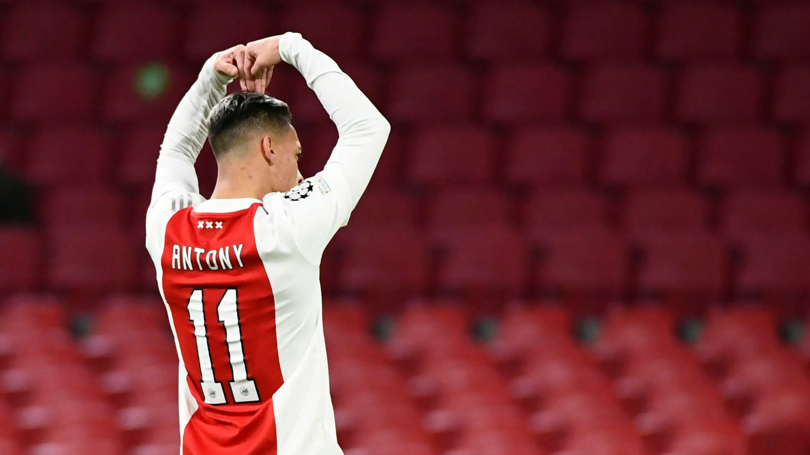 The Manchester United shirt number available for €100 million signing Antony