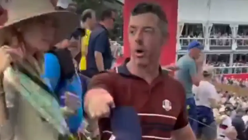 Moment Rory McIlroy Got Fan Thrown out of Ryder Cup after Disgusting Slur