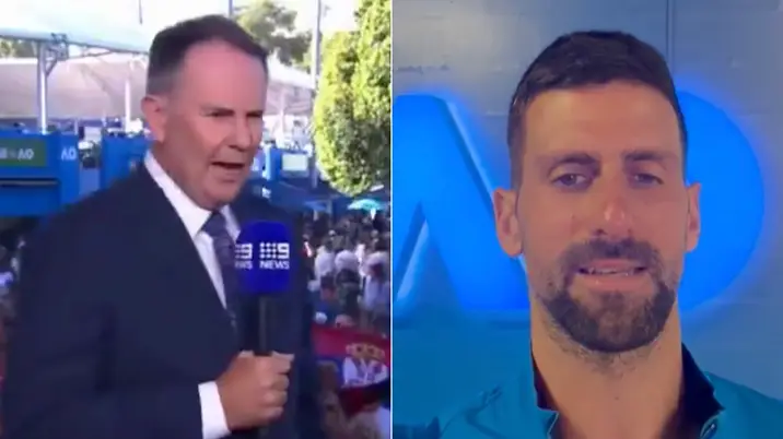 Channel Nine/Novak Djokovic