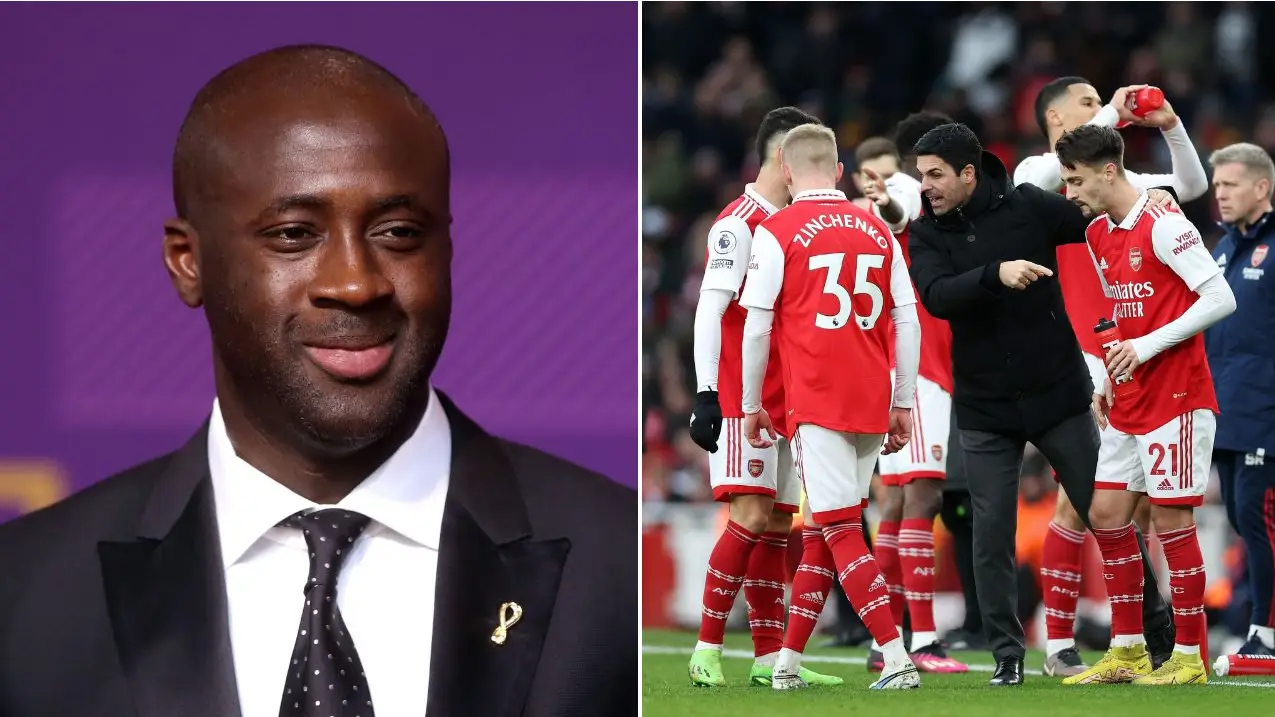 Tottenham coach Yaya Toure admits he'd watch "unbelievable" Arsenal player every weekend if he could