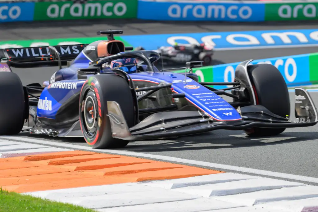 Williams driver Alex Albon was disqualified from Dutch GP qualifying -