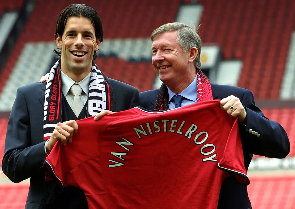 Ruud van Nistelrooy played for Manchester United during Sir Alex Ferguson's reign (Credit:Getty)
