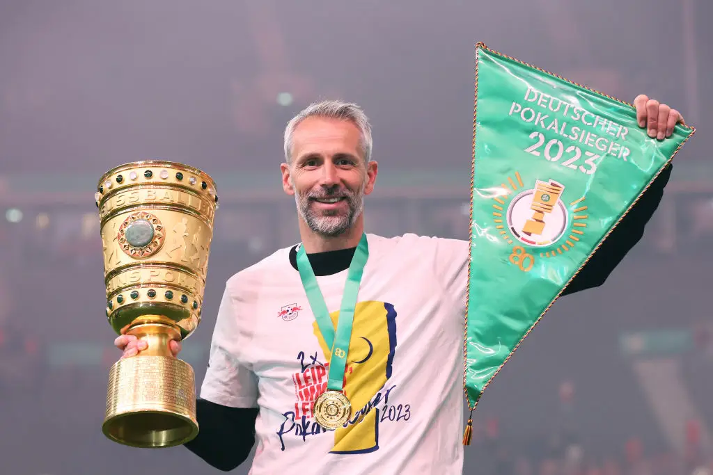 Marco Rose guided RB Leipzig to DFB-Pokal glory in 2023 (Credit:Getty)