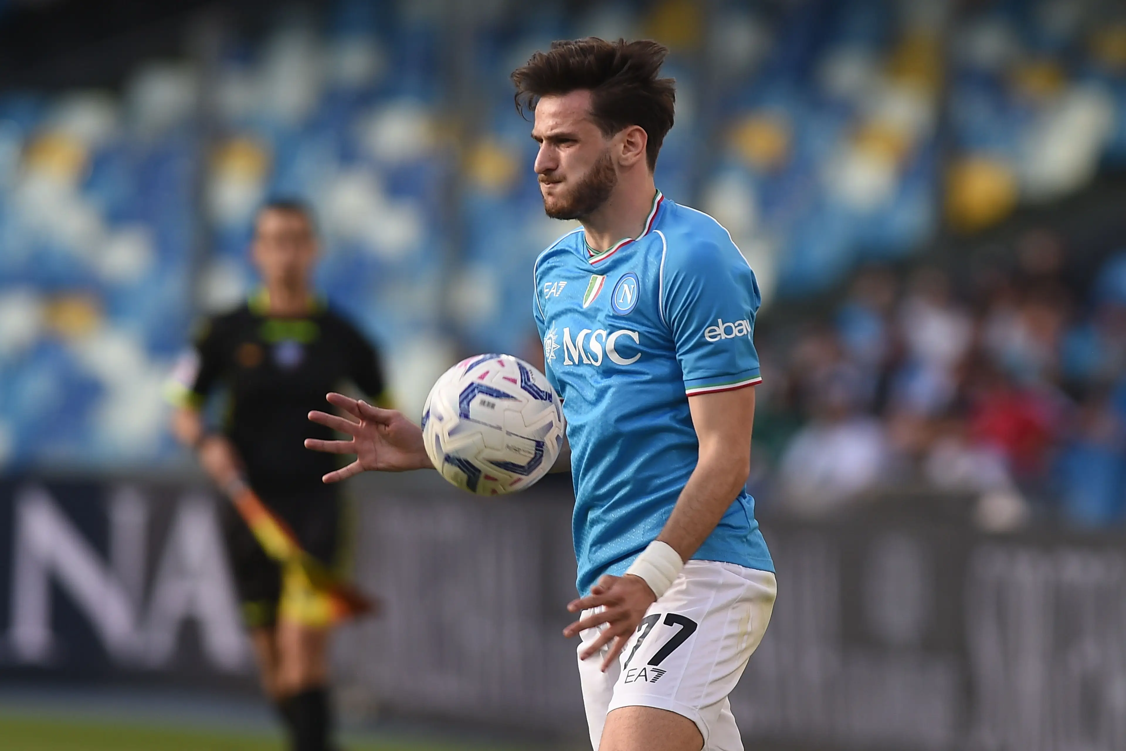 Kvaratskhelia is said to be a target for PSG (Getty)