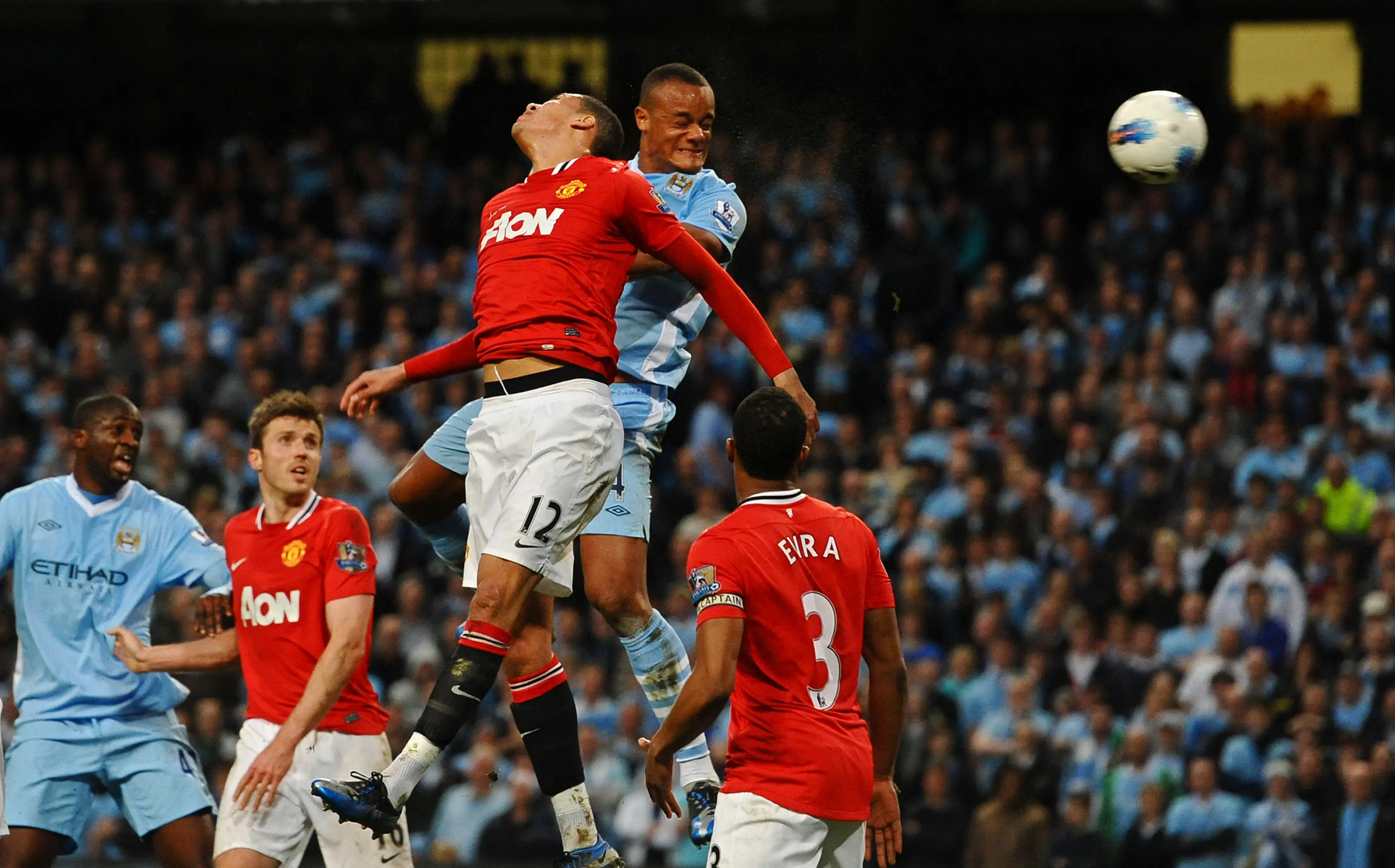 Vincent Kompany was scouted by Sir Alex Ferguson. Image: Getty