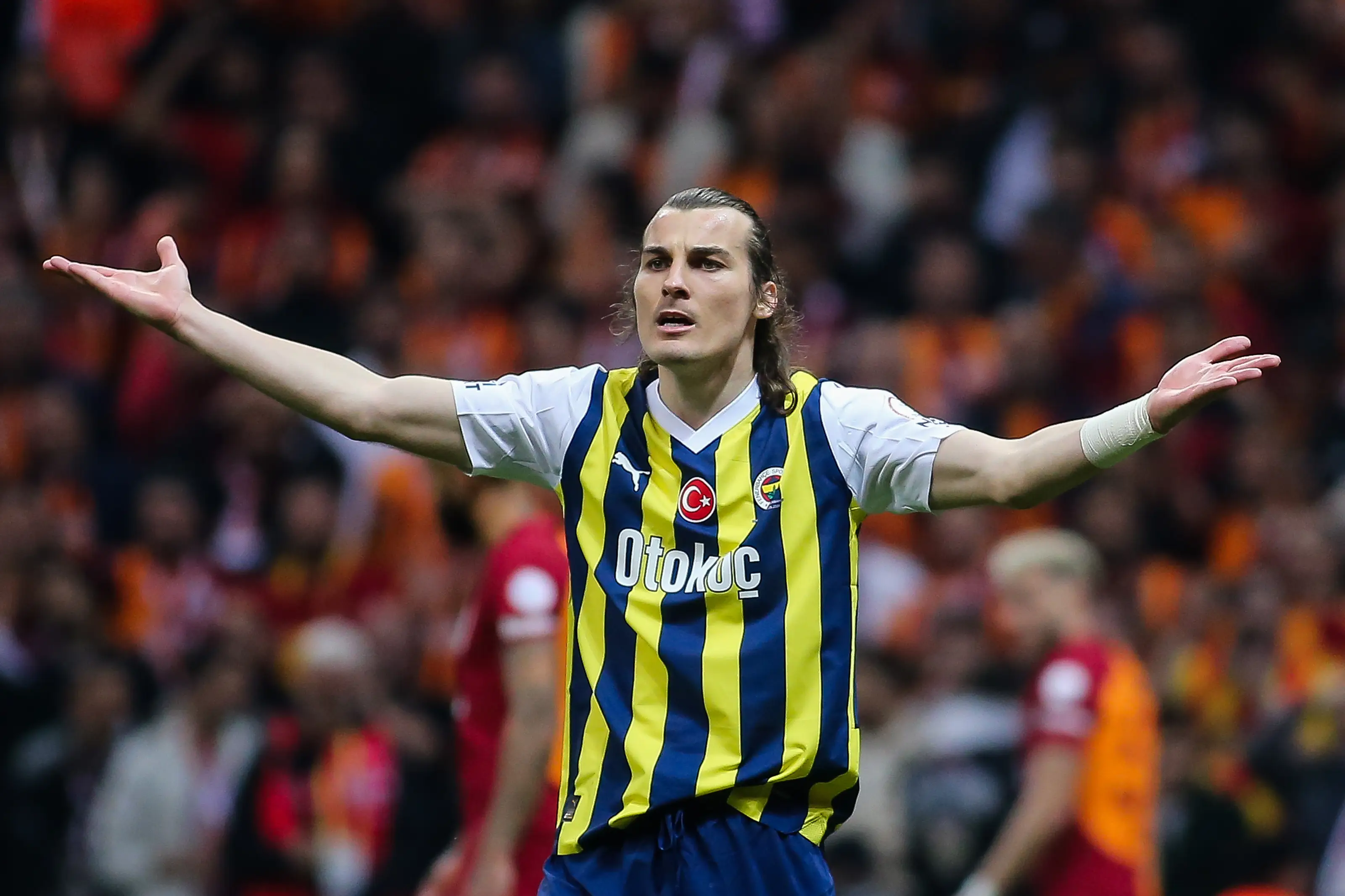 Caglar Soyuncu in action for Fenerbahce. Image: Getty