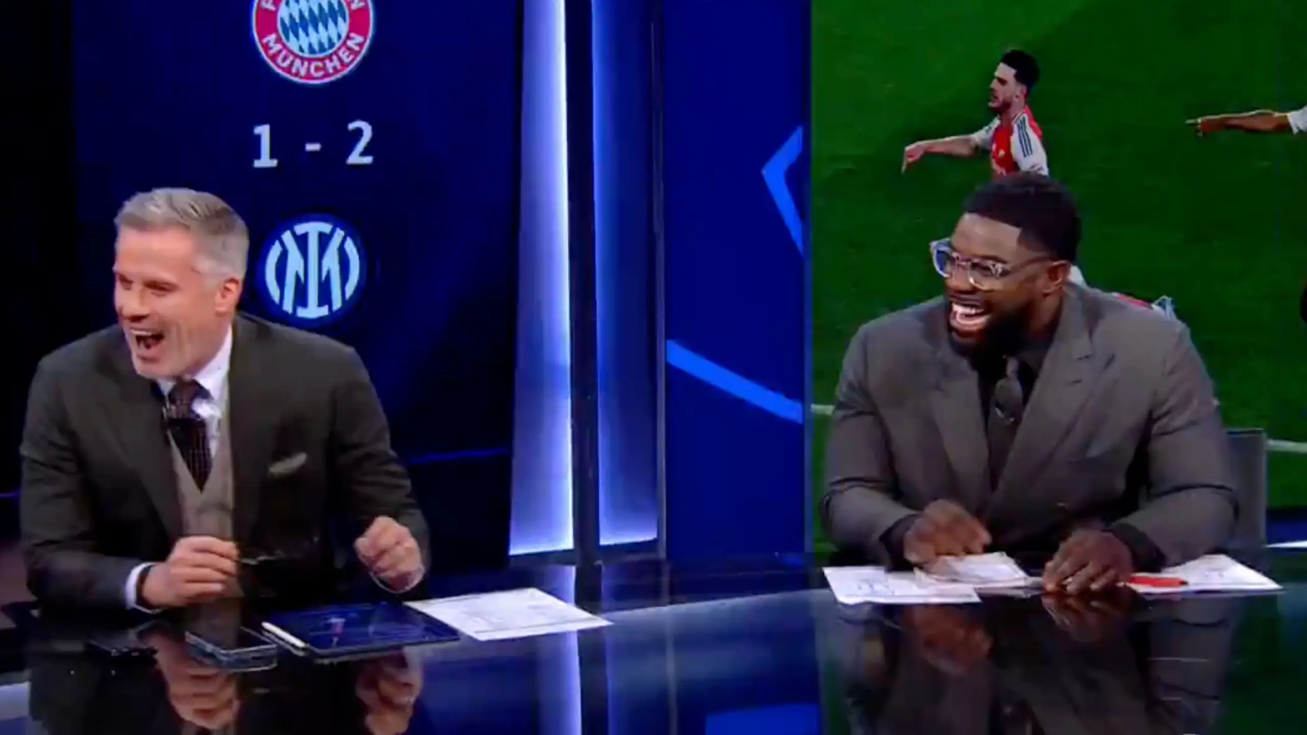 Micah Richards leaves entire CBS Sports panel stunned with two-word comment that fans can't believe he got away with
