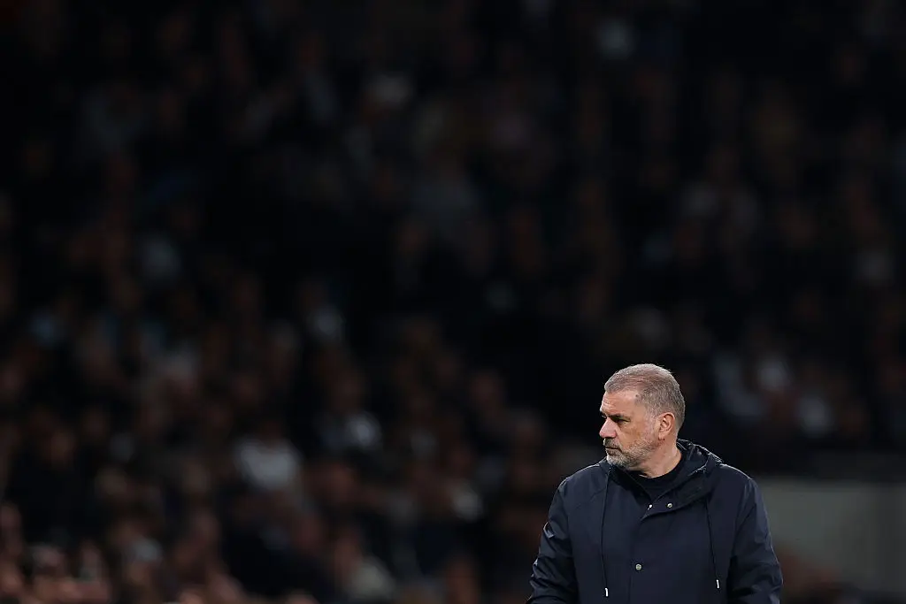 Ange Postecoglu is facing pressure after Tottenham Hotspur's dreadful season. (Image: Getty)