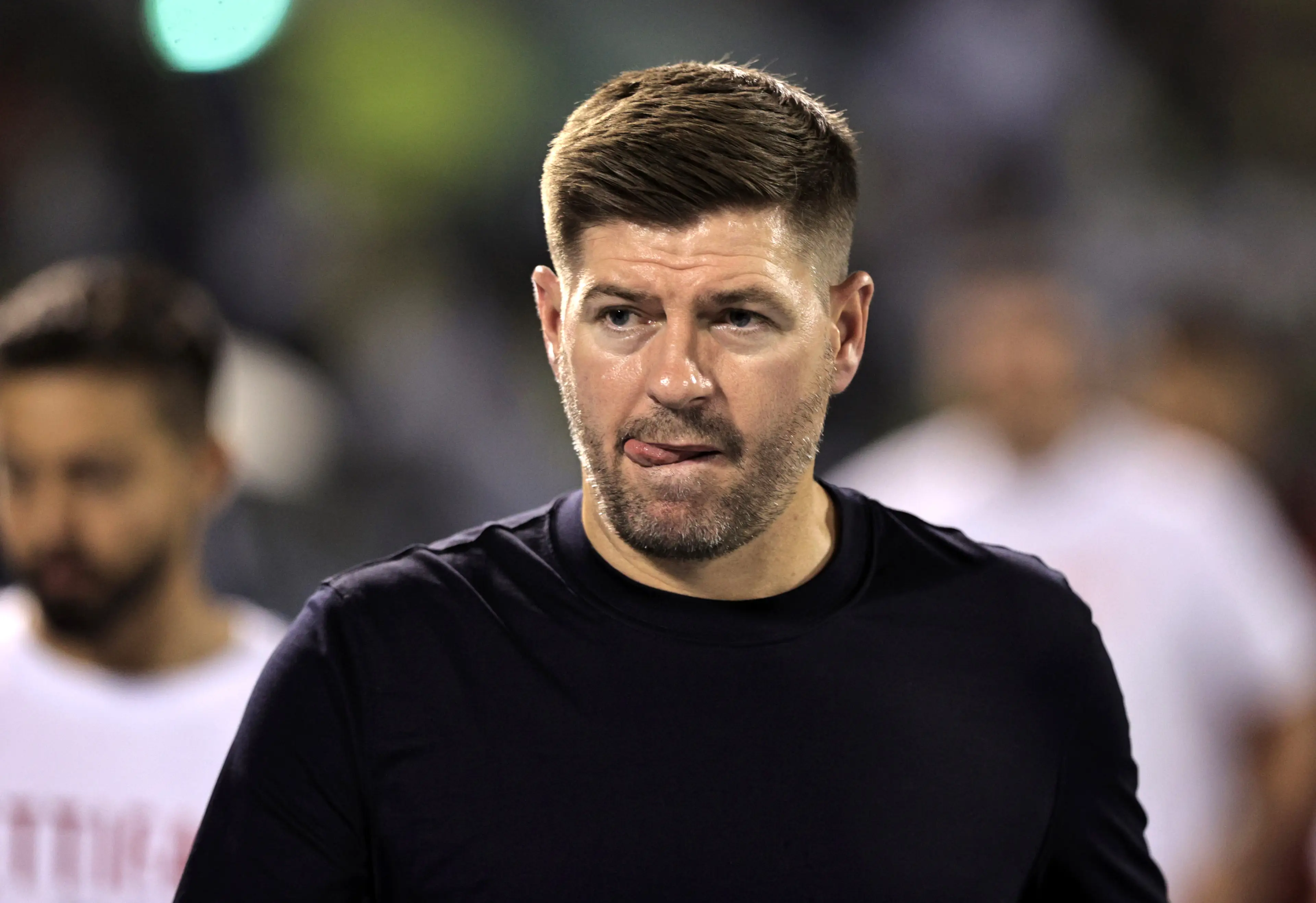 Steven Gerrard has requested to leave Al Ettifaq. Image: Getty